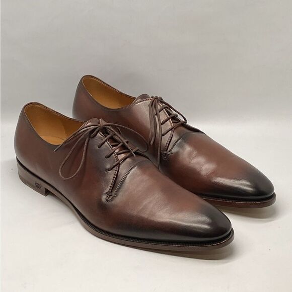 Gucci Leather Lace-Up Derby Shoe size 9.5/us size 10.5 - Picture 4 of 14